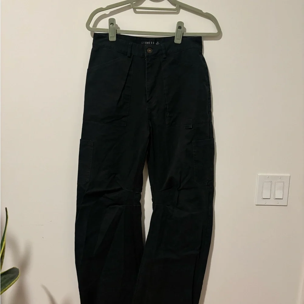 Lioness Black Wide-Leg Pants - Picture 2 of 3